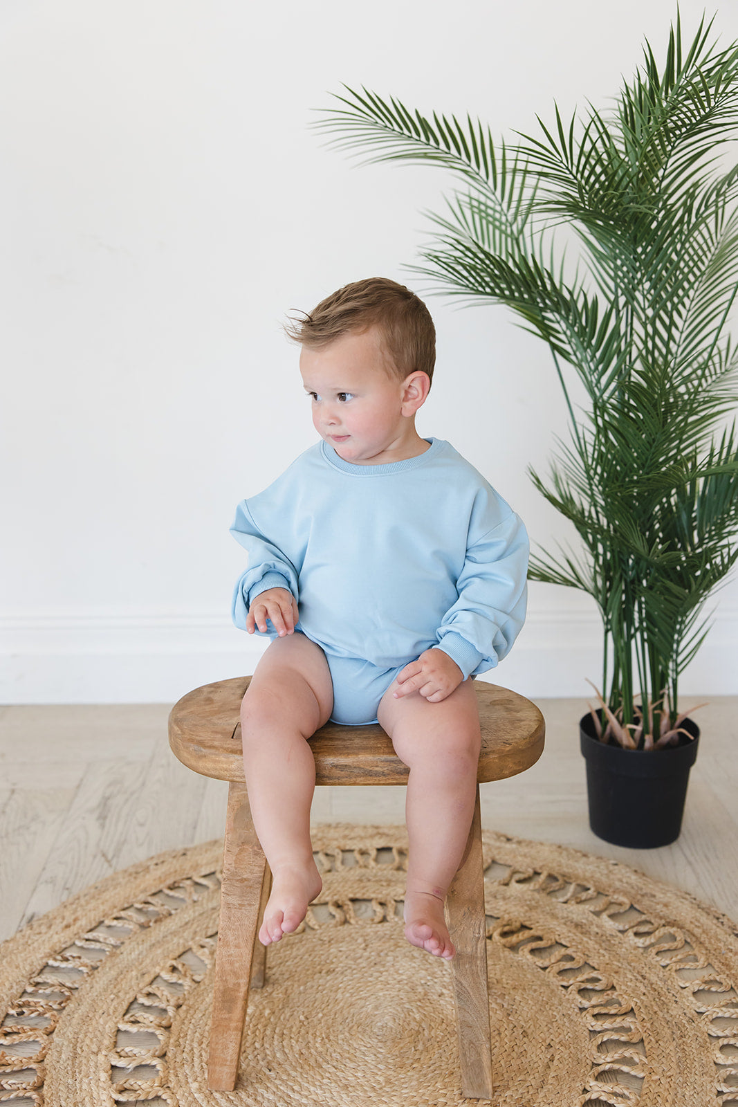 Portorosso Sky - Cloud Terry Bubble Romper