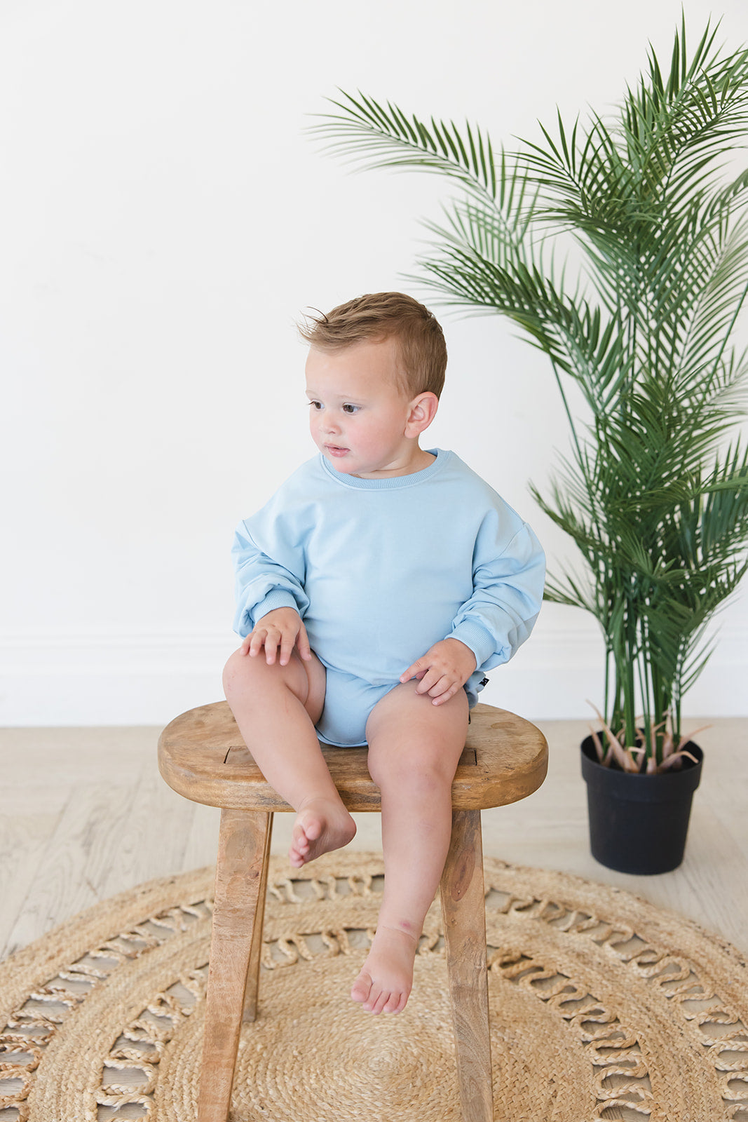 Portorosso Sky - Cloud Terry Bubble Romper
