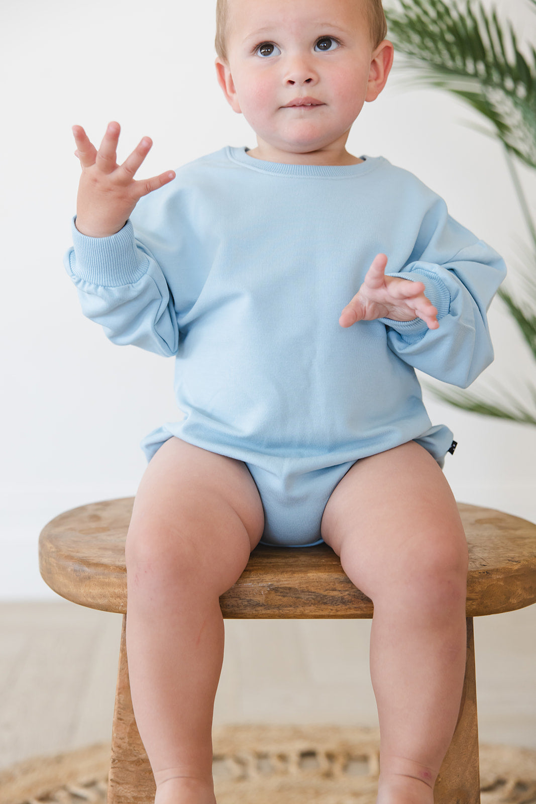 Portorosso Sky - Cloud Terry Bubble Romper