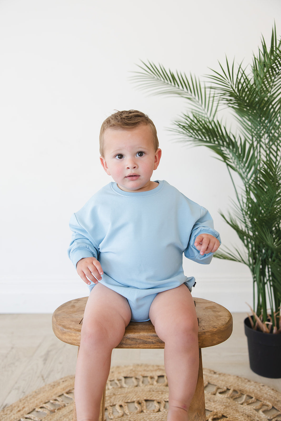 Portorosso Sky - Cloud Terry Bubble Romper