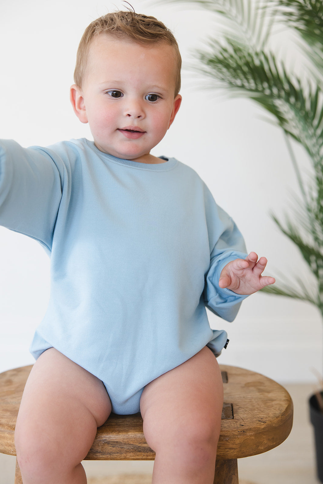 Portorosso Sky - Cloud Terry Bubble Romper