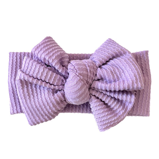 Cadbury ~ Light Purple (Lilac) Chunky Ribbed- preorder!