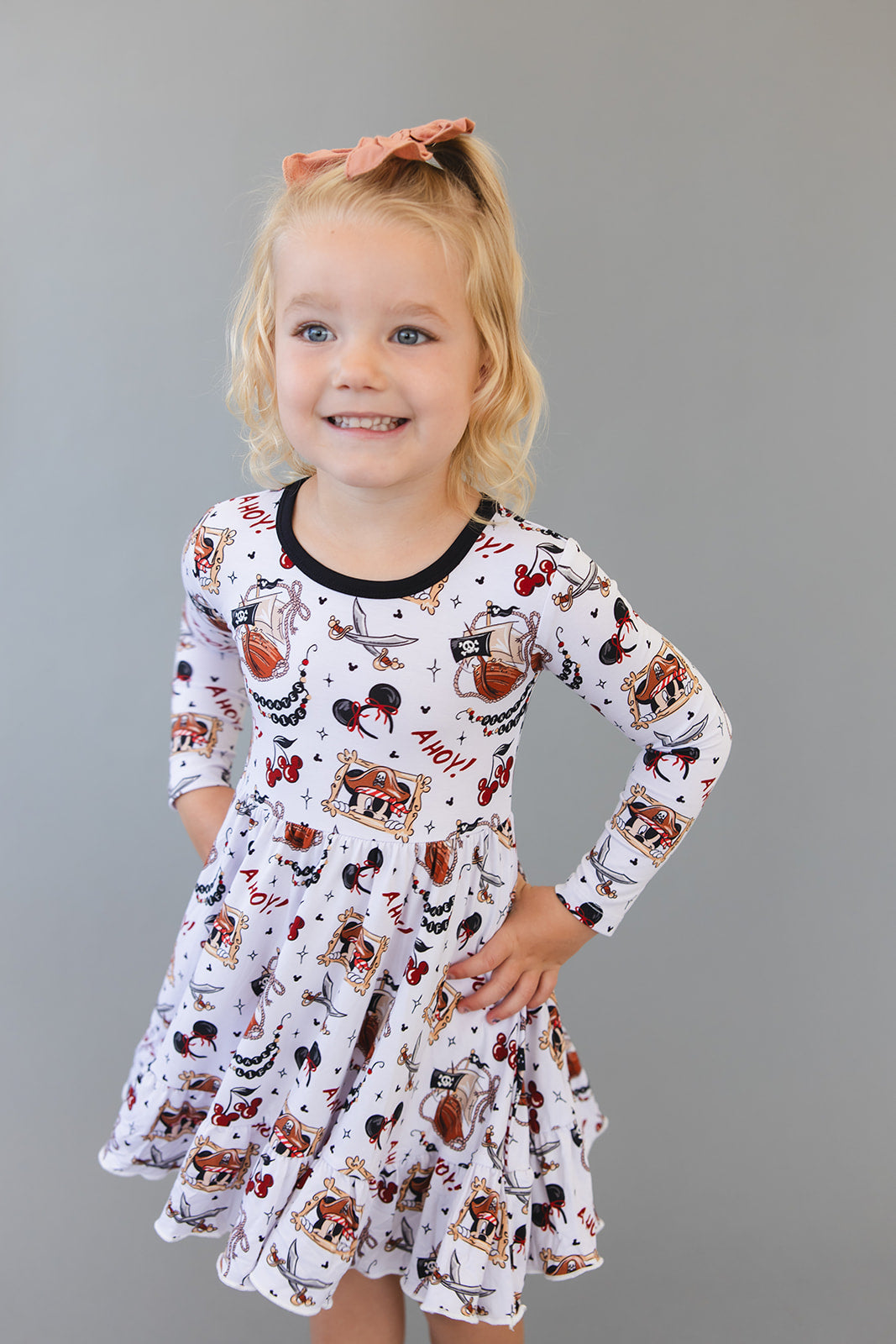 Pirate's Life (Girl) - Ruffle Dress