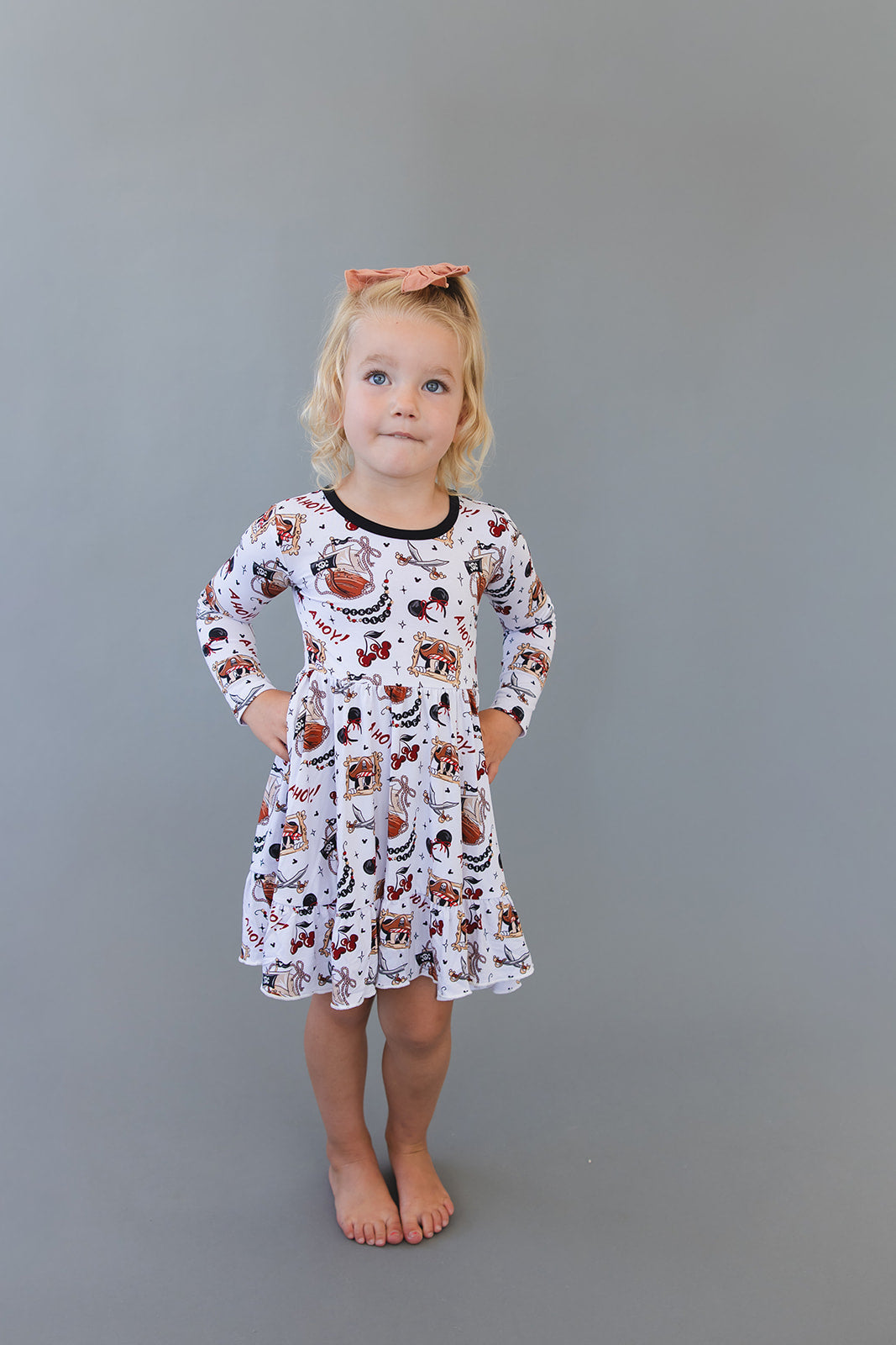 Pirate's Life (Girl) - Ruffle Dress