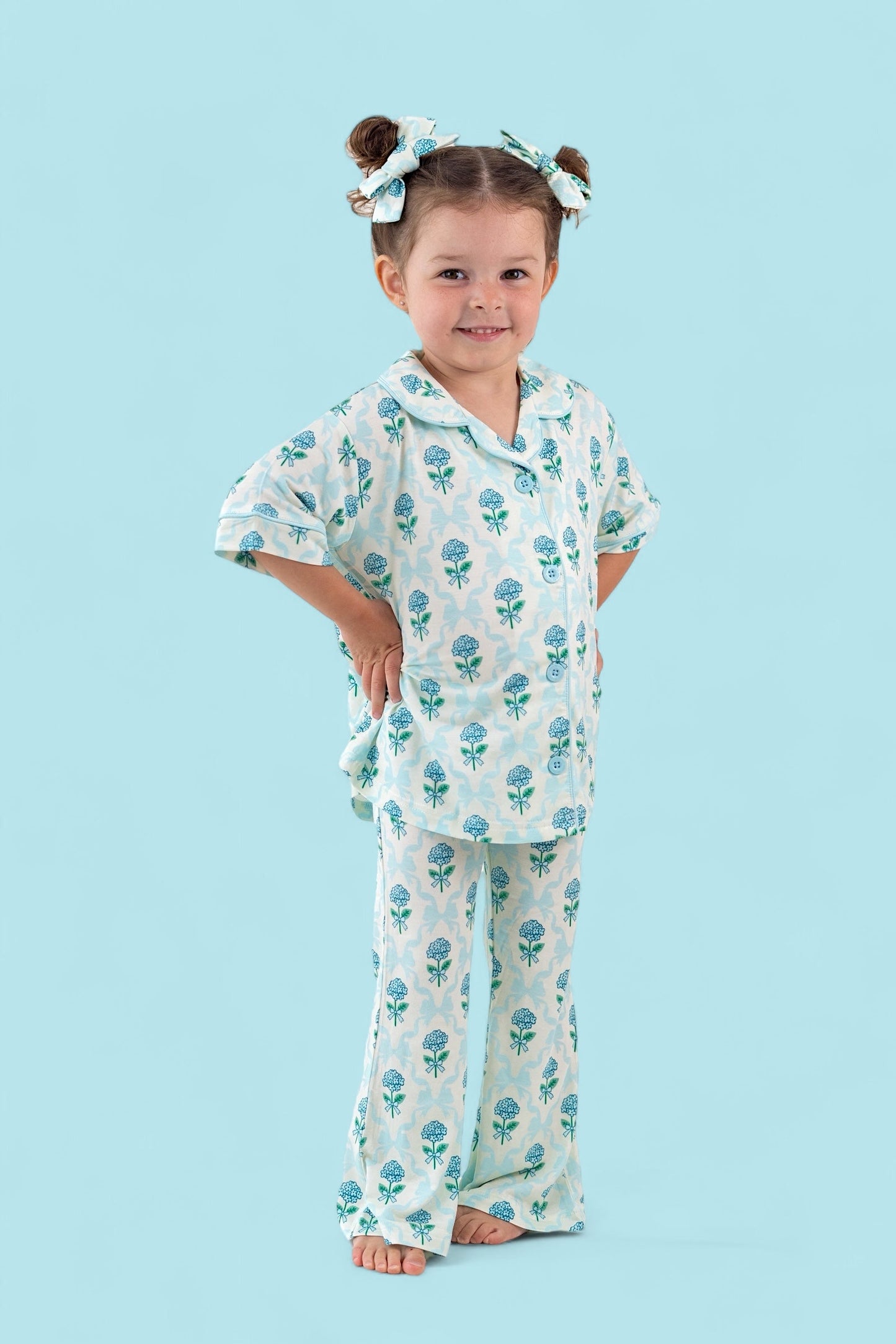 BLUE RIBBON BLOOMS DREAM GIRL'S FLARE SET
