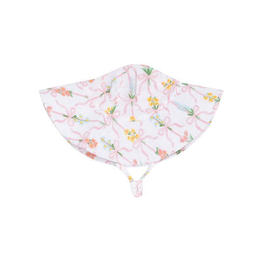 Wide Brim Sunhat - Ribbon Bouquets