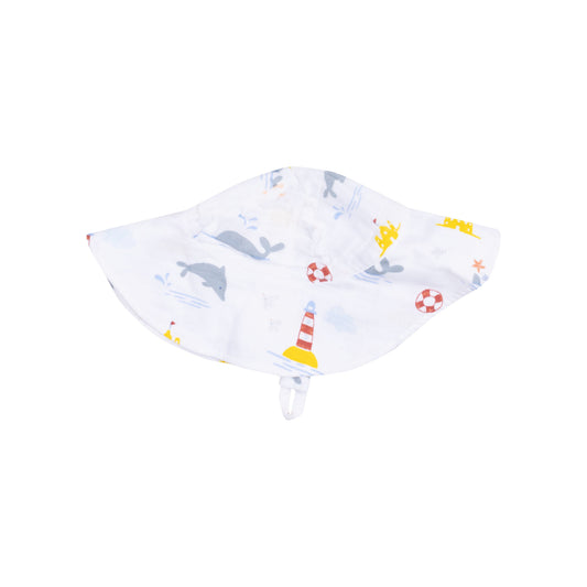 Wide Brim Sunhat -Take Me To The Sea