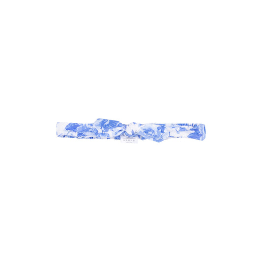 Knot Headband - Roses In Blue