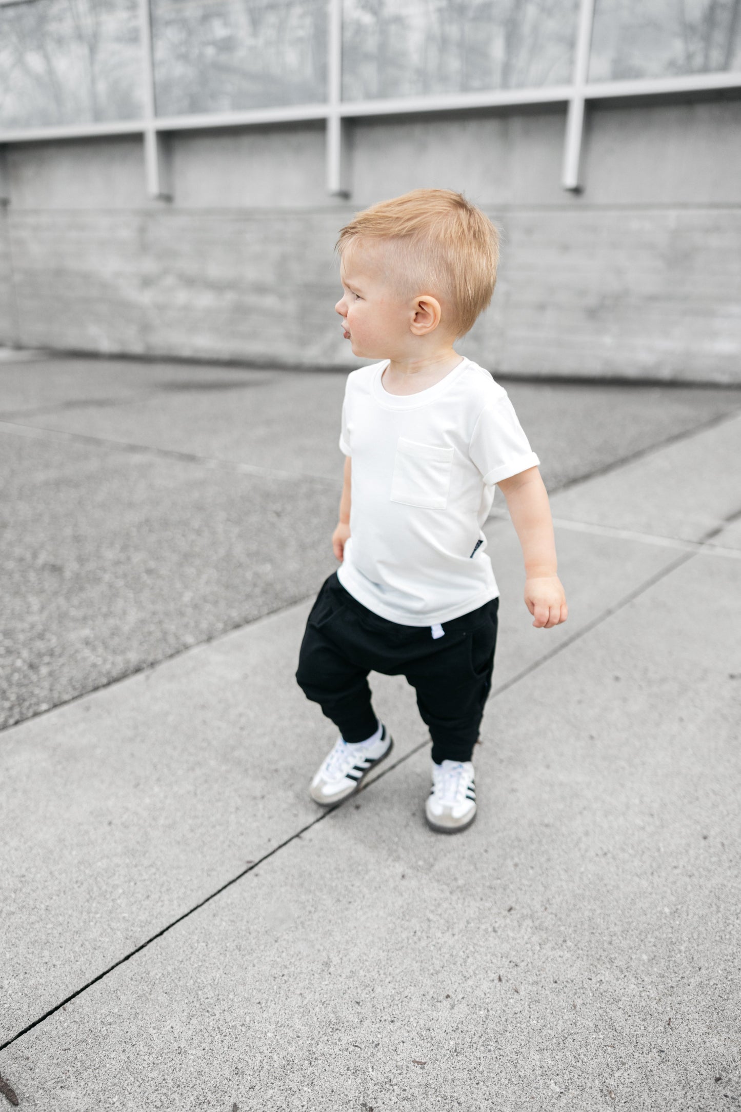 Bamboo Pocket Tee - Off White