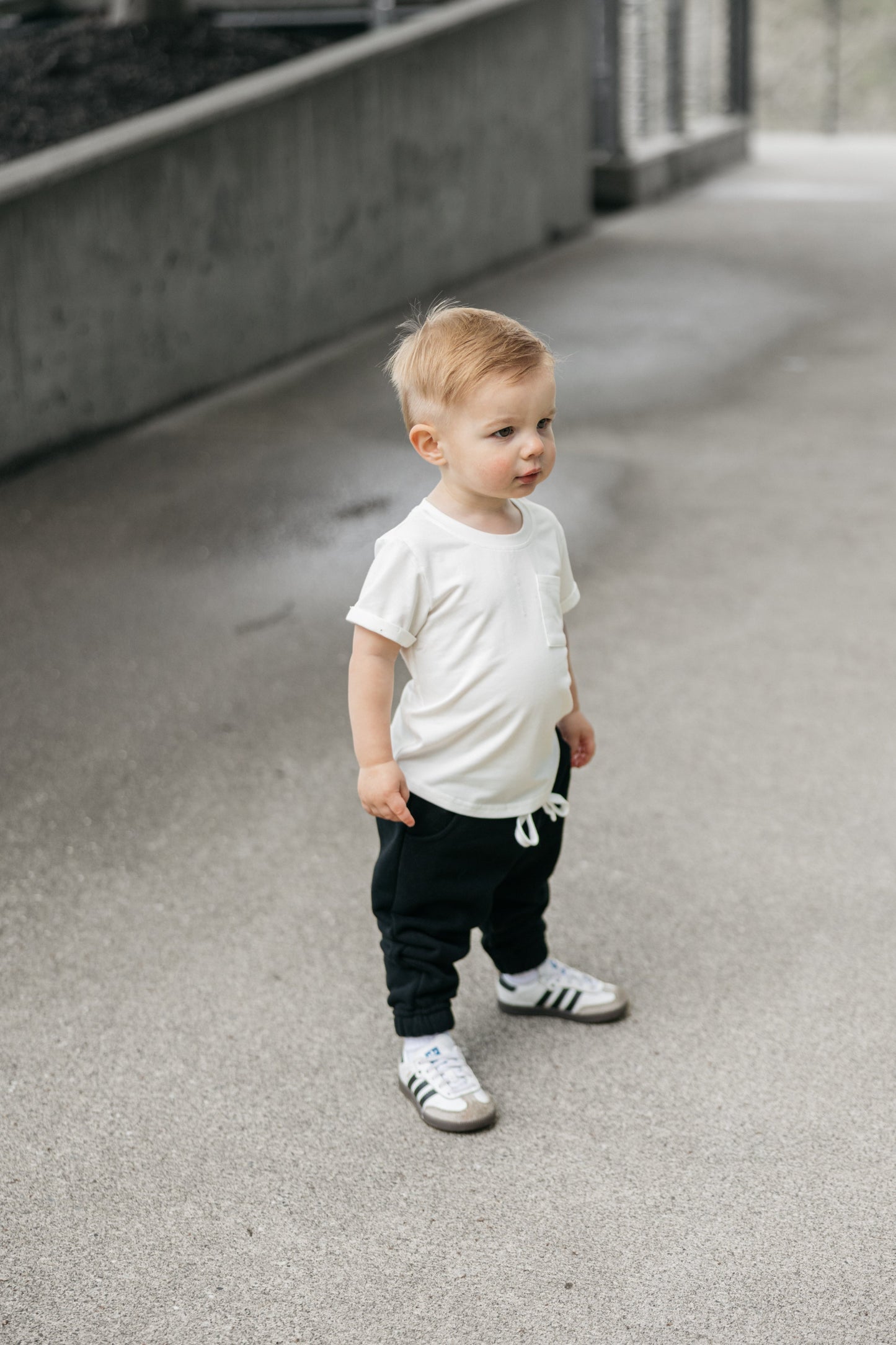 Bamboo Pocket Tee - Off White