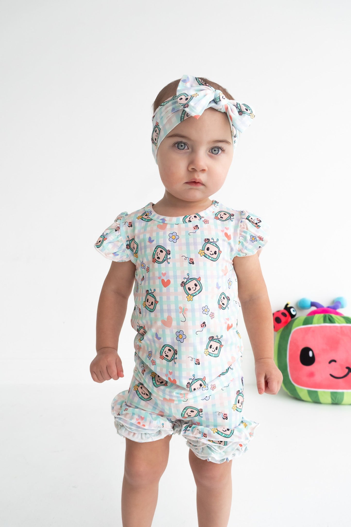 Dream Big Little Co x CoComelon SPRINGTIME MELON DREAM BOW