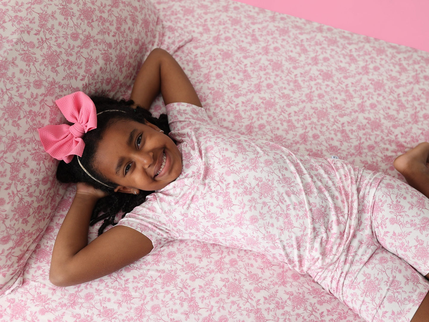 ROSEWOOD TOILE DREAM SHORT SET
