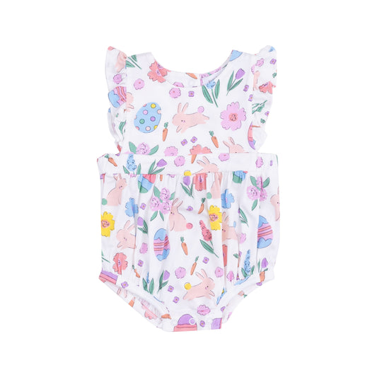 Sunsuit - Easter Bunnies Pink