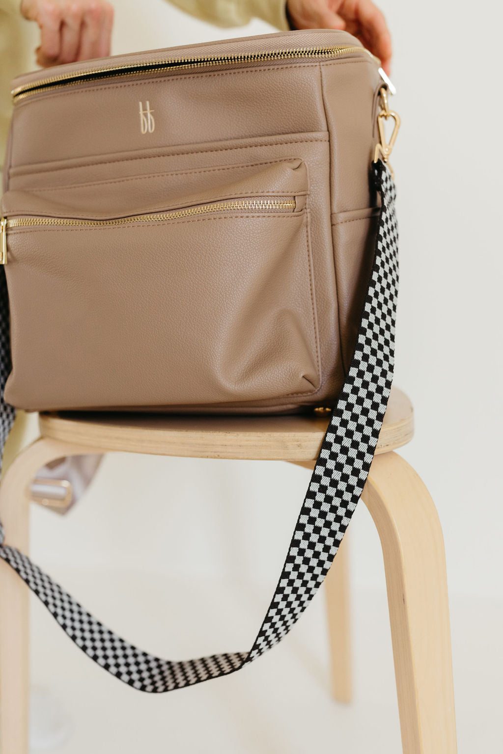 ff Diaper Bag | Taupe