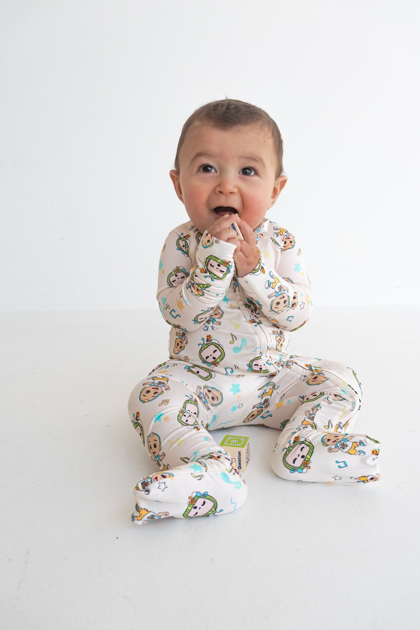 Dream Big Little Co x CoComelon JJ MUSICAL MELON DREAM ROMPER