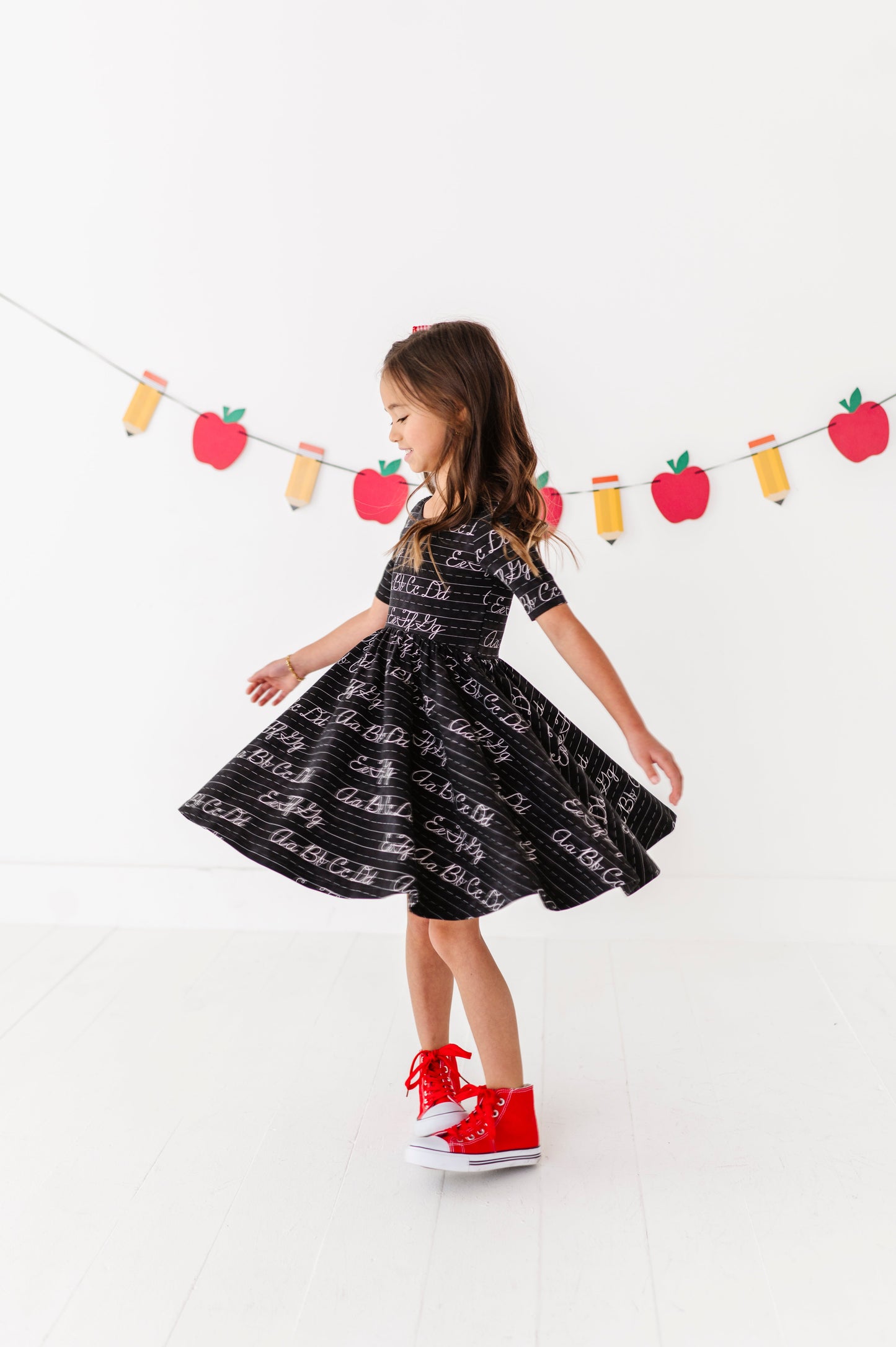 Chalkboard Twirl Dress