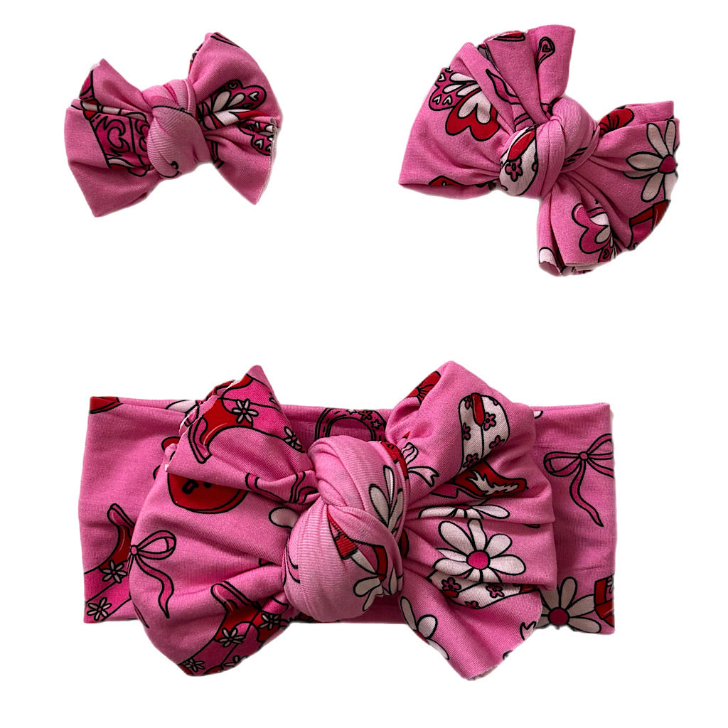 LETS GO GIRLS BAMBOO BOWS