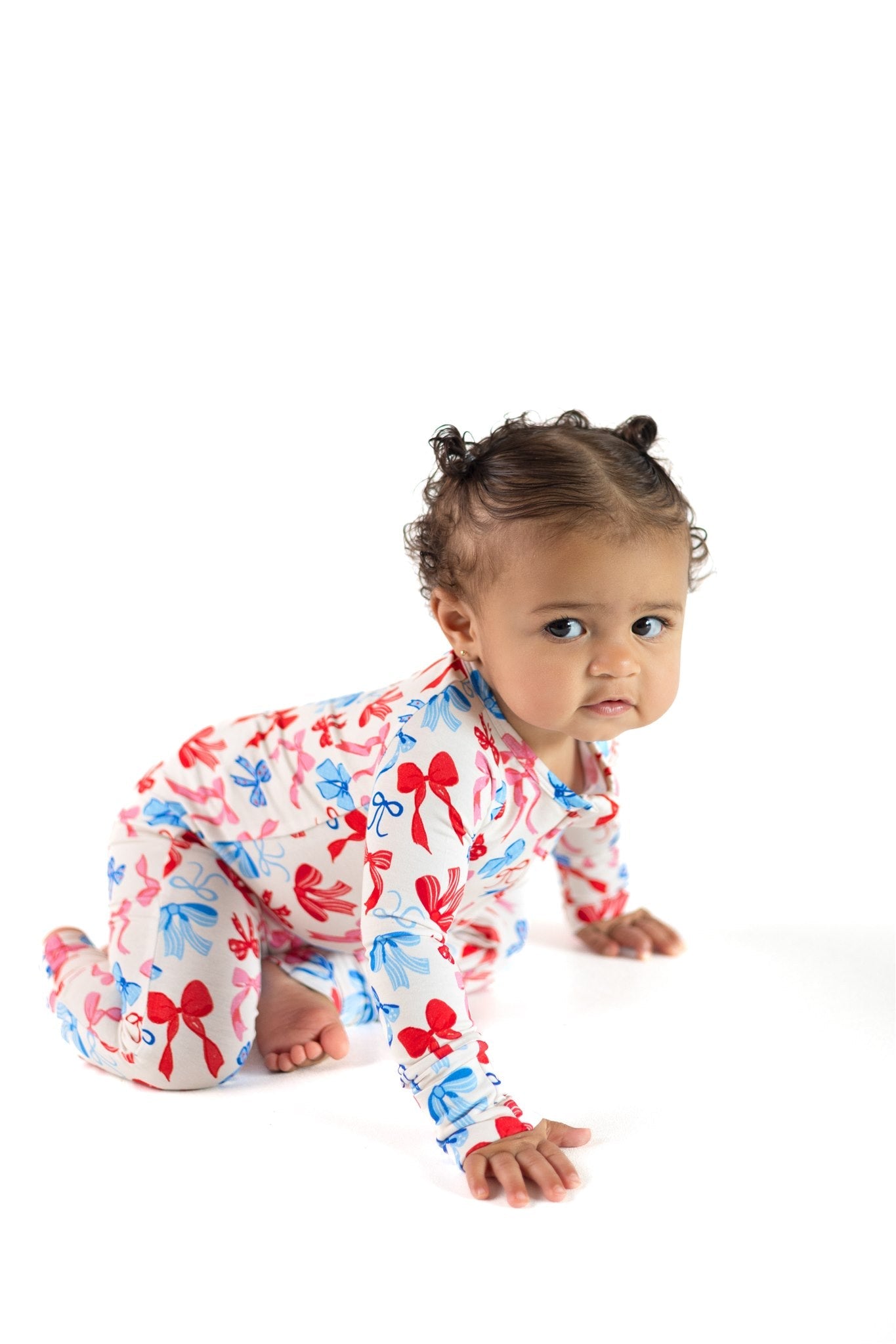 Red, White, & Blue Patriotic Bows Zippy