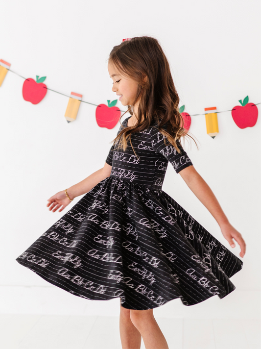 Chalkboard Twirl Dress