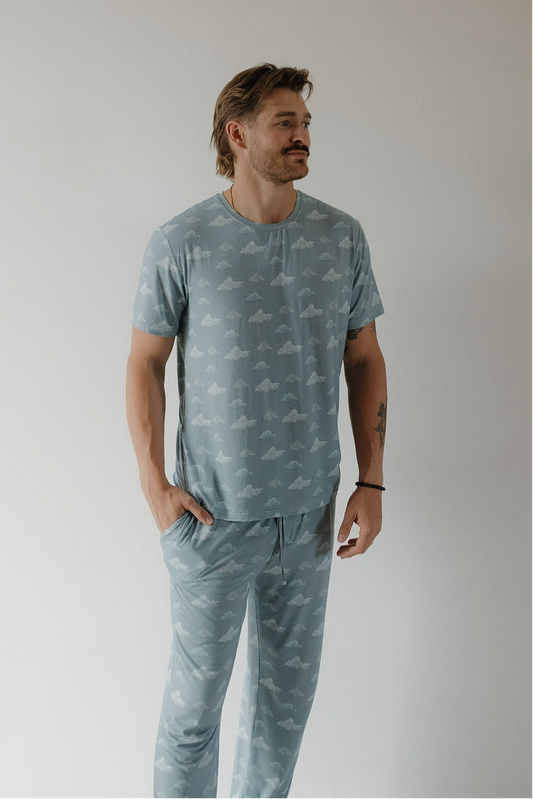 Men's Short Sleeve Bamboo Pajama | Duke