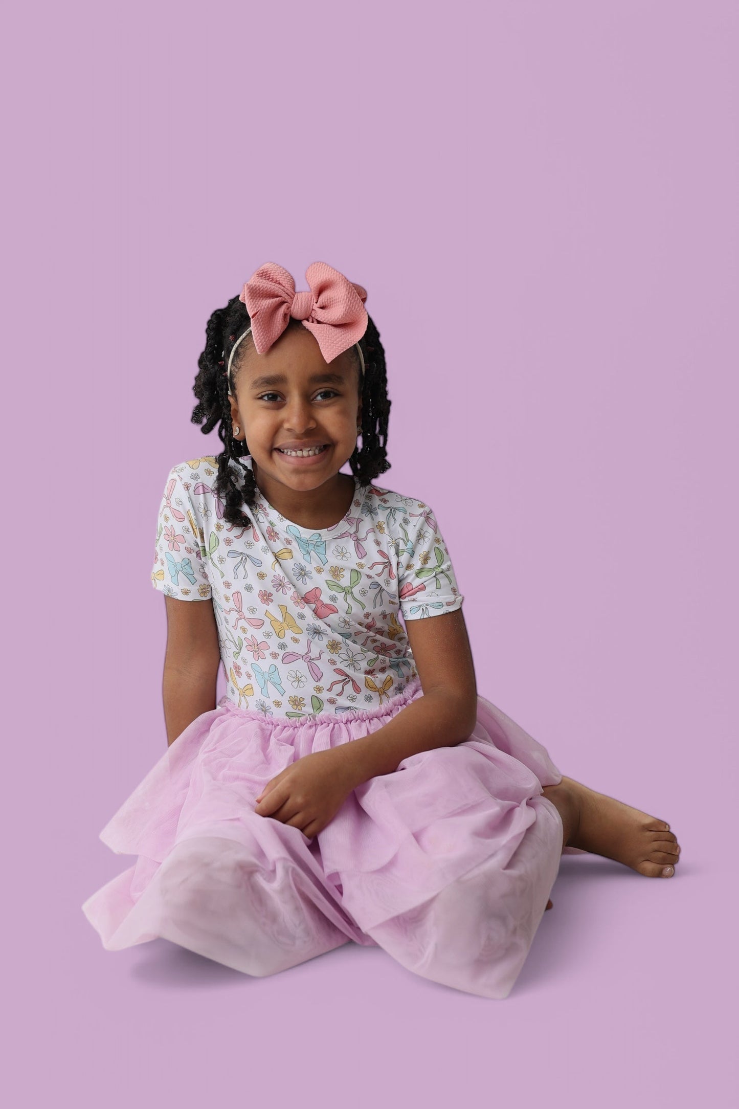 BOW GARDEN DREAM TUTU DRESS