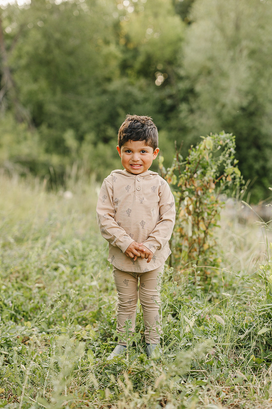 Cactus Hooded Set