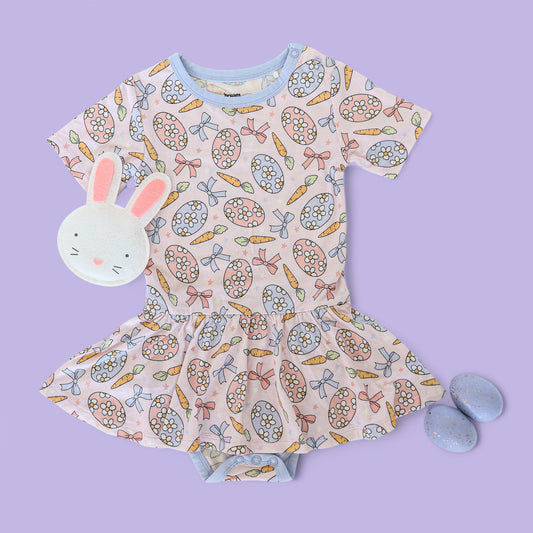 EASTER DAISY DREAM BODYSUIT DRESS