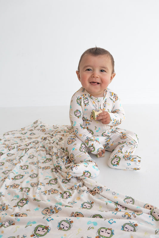 Dream Big Little Co x CoComelon JJ MUSICAL MELON DREAM ROMPER