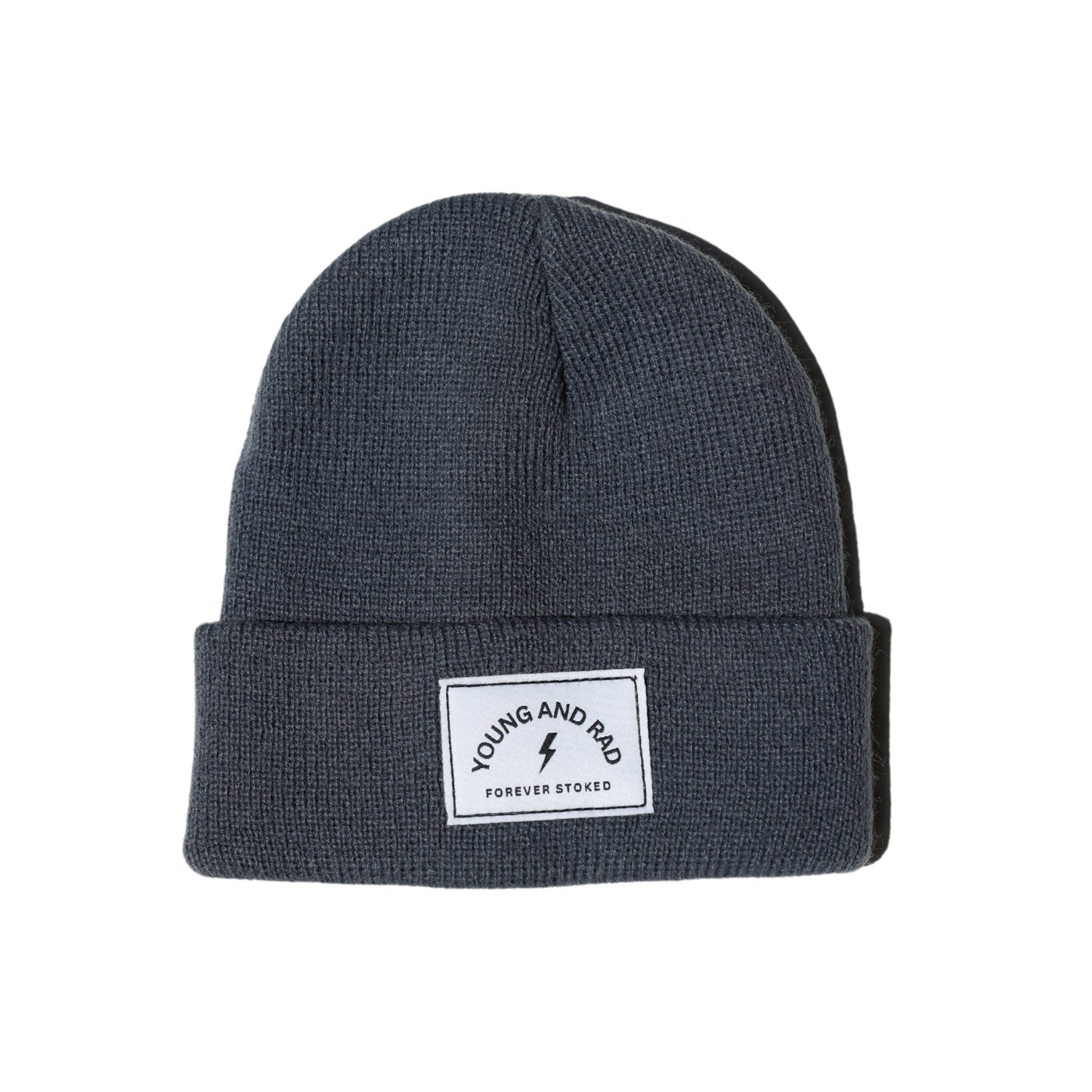 YOUNG + RAD CLASSIC BEANIE // STEEL BLUE