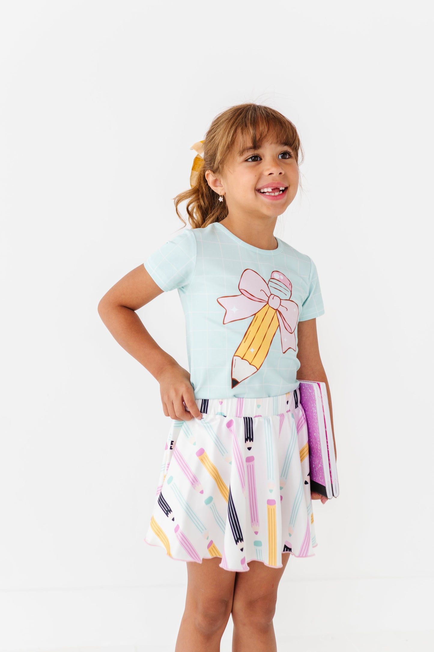 Pretty Pencils Spin Skort (2T ONLY left)