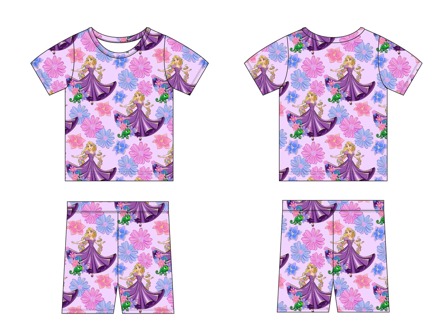 The Lost Princess - Biker Short Set