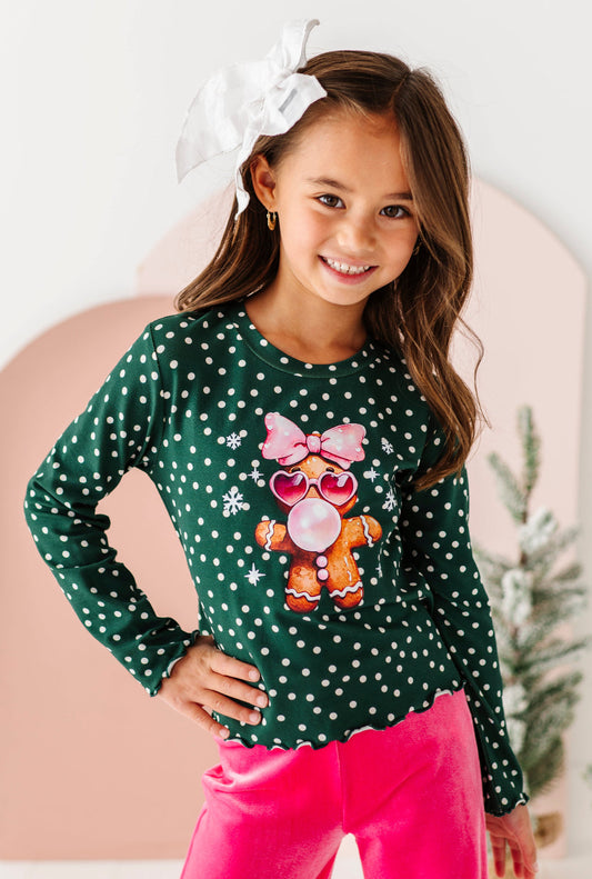 Bubblegum Gingerbread | Bamboo Long Sleeve