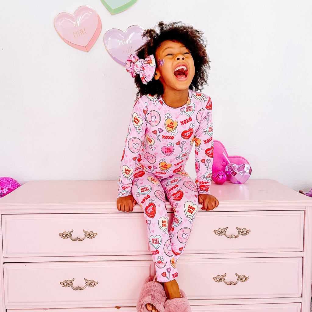 TNK SWEETHEART TWO PIECE BAMBOO JAMMIES