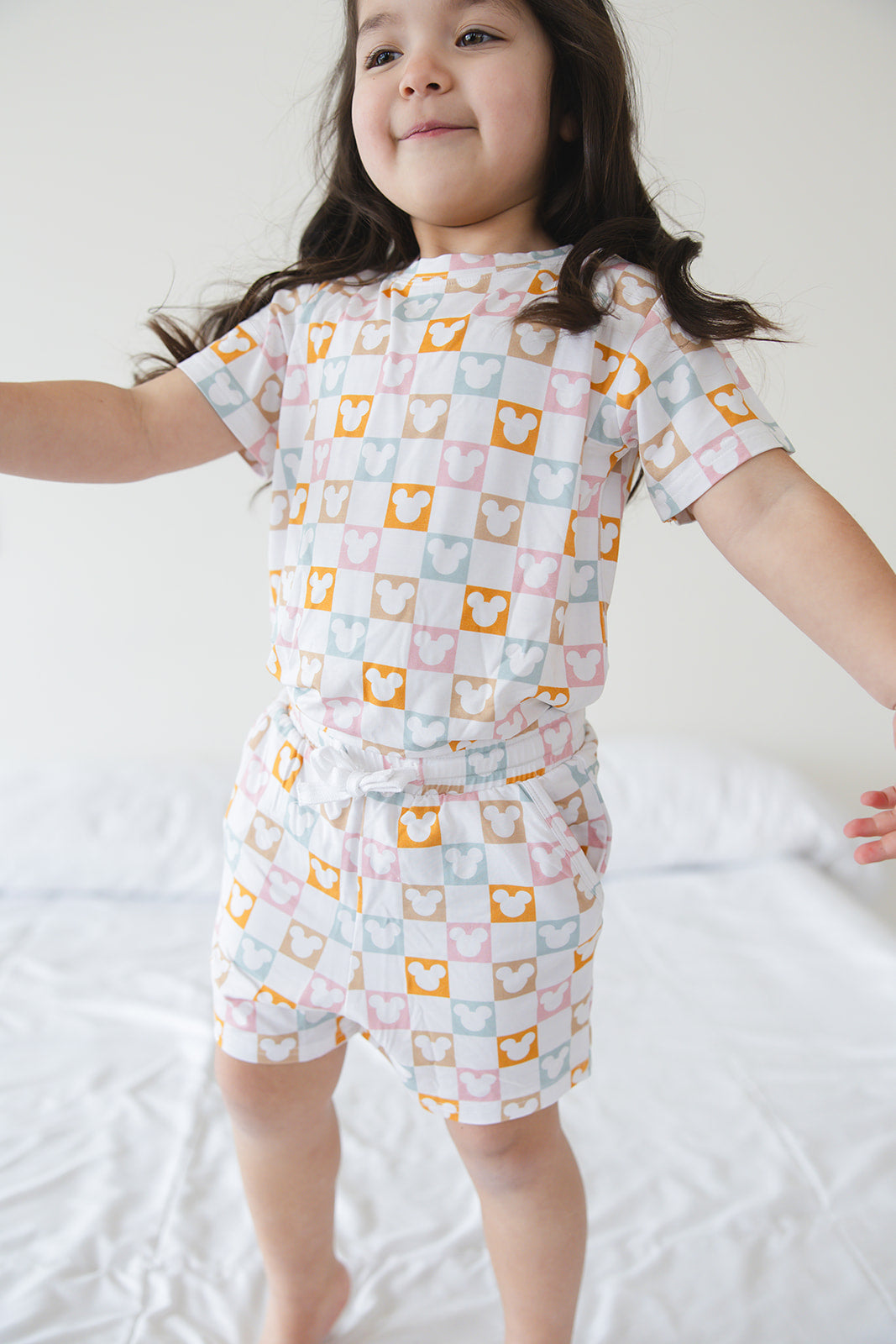 Checkerboard Charm - Pocket Short Set