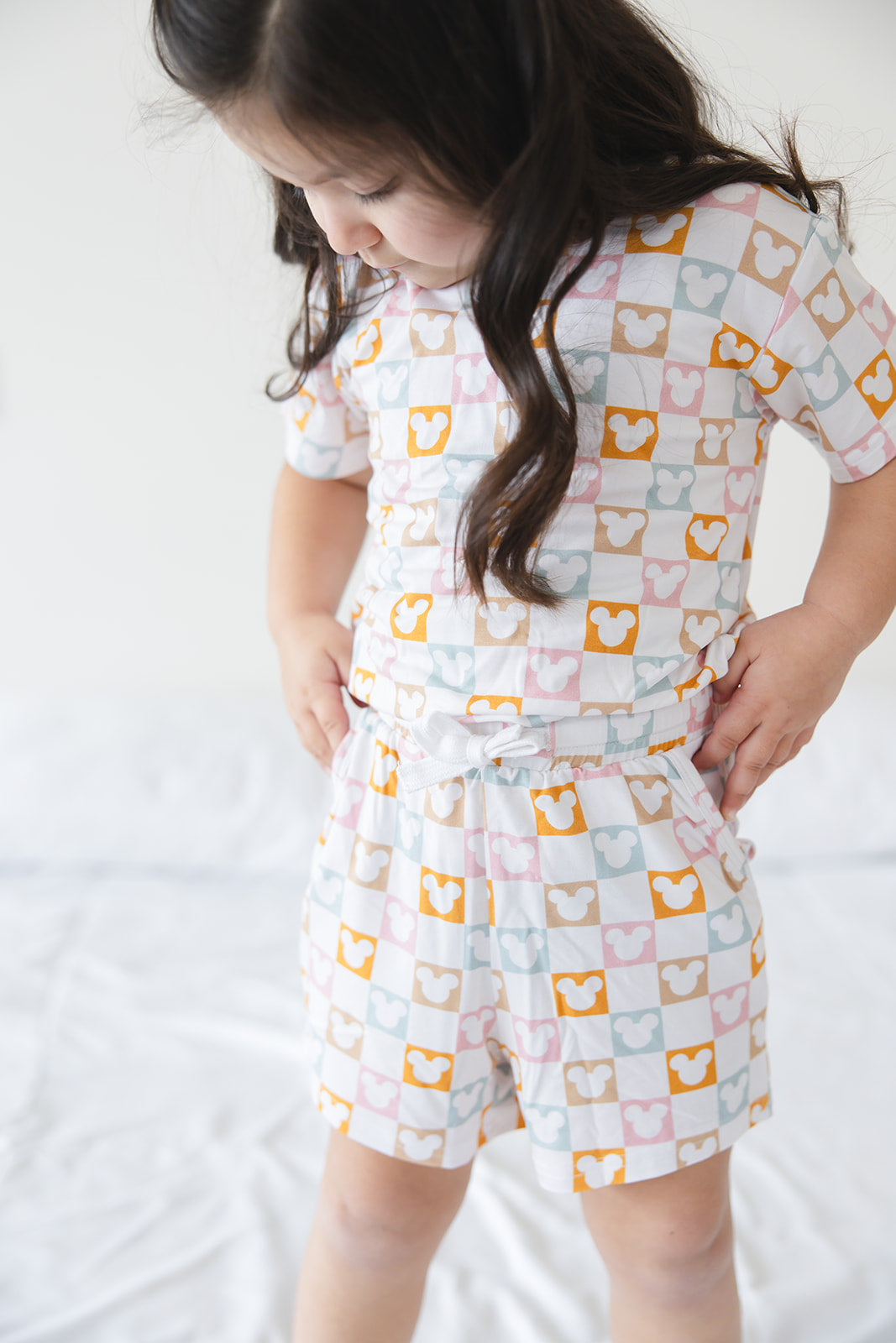 Checkerboard Charm - Pocket Short Set