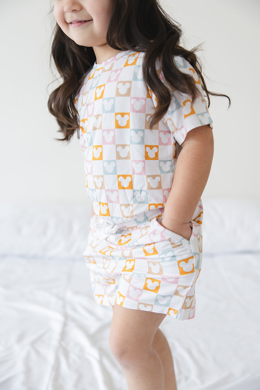 Checkerboard Charm - Pocket Short Set