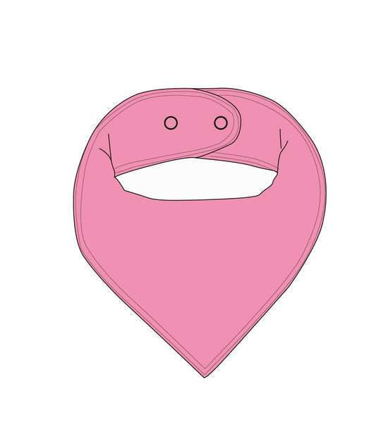Monarch Pink - Bandana Bib