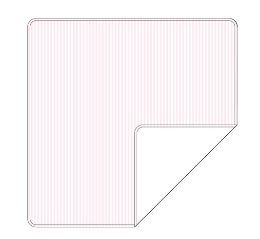 Pink Stripes - Lightweight Blanket