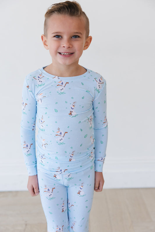 Blue Flurry (ribbed) - Set