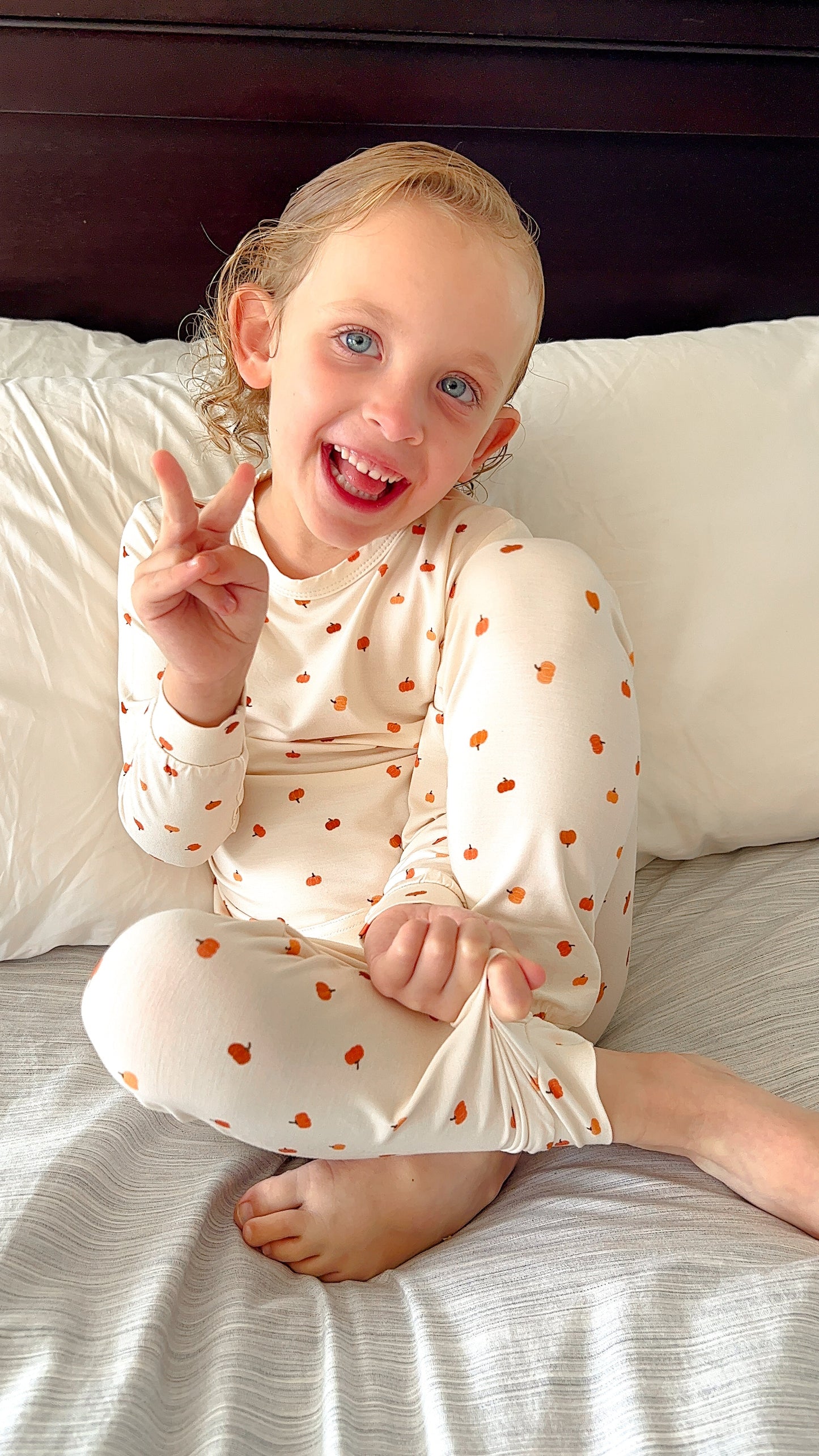 Little Pumpkin 2pc Bamboo Pajamas