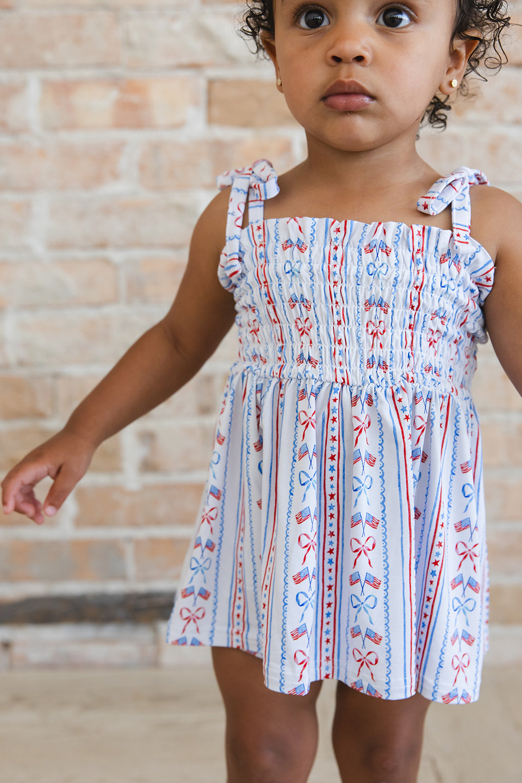 Caroline - Smocked Diaper Dress Set