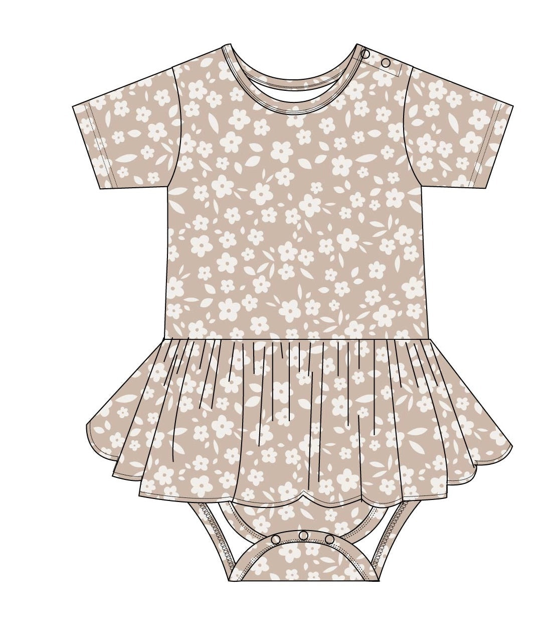 Calista - Bodysuit Dress