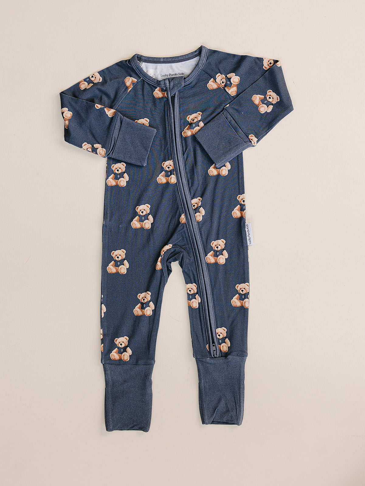 Bamboo Zip Romper | Bear Vibes