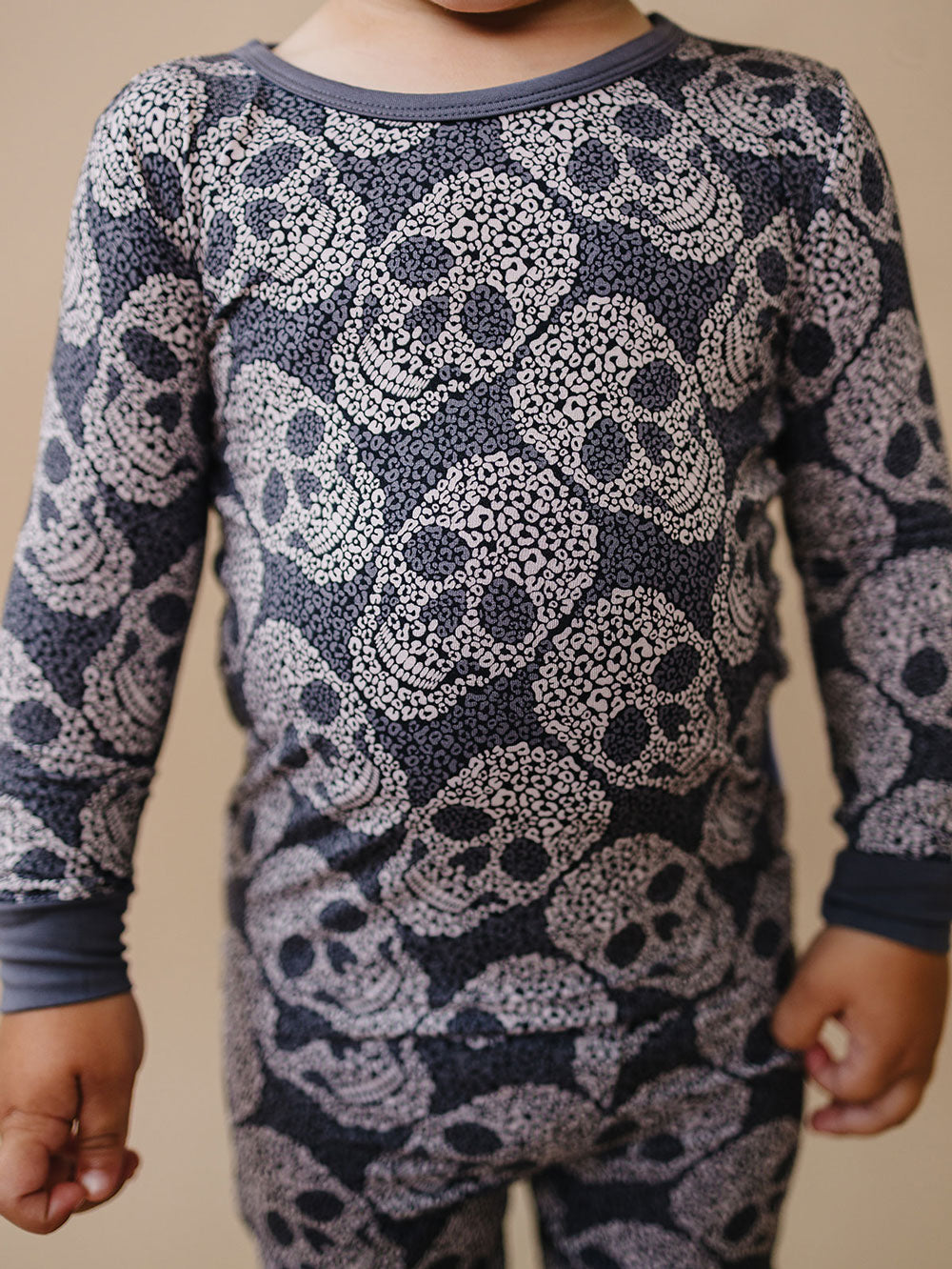 Bamboo Two Piece Set | Leopard Skull