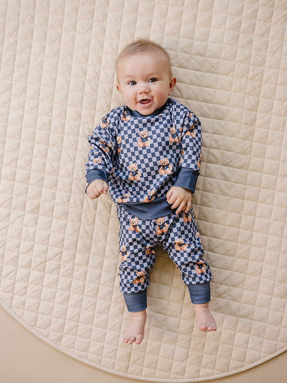 Jogger Set | Checkered Bear Vibes