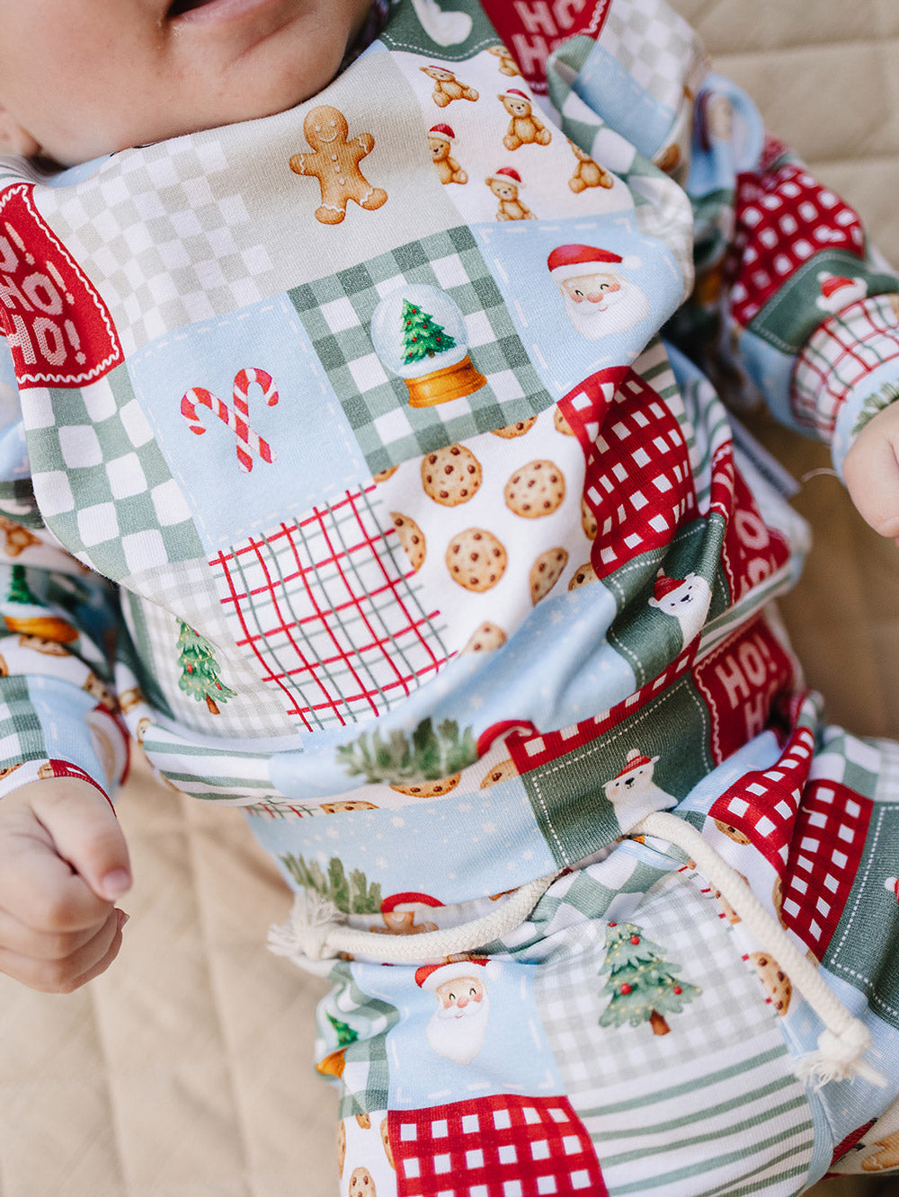 Jogger Set | Christmas Patchwork