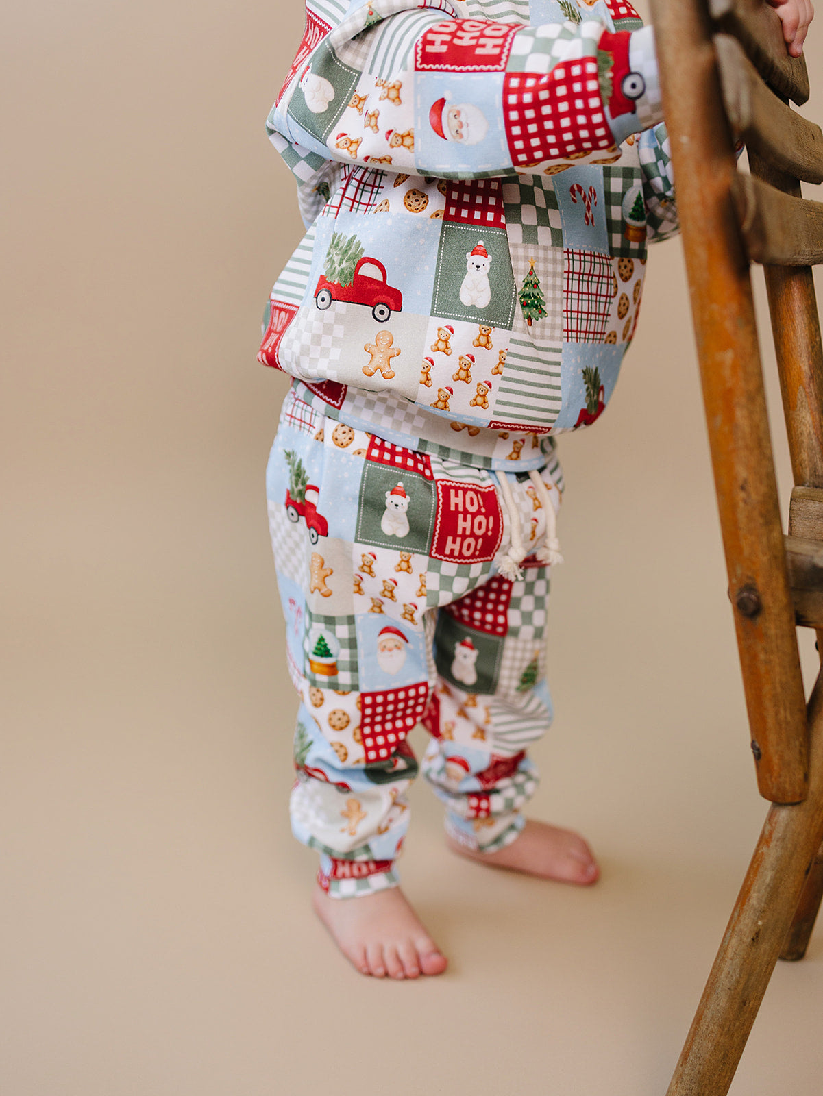 Jogger Set | Christmas Patchwork