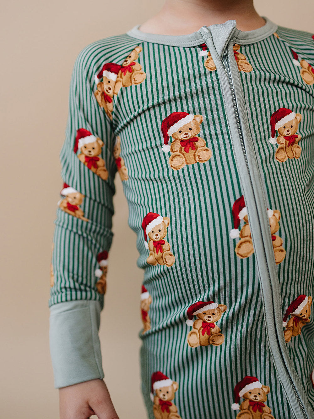 Bamboo Zip Romper | Merry Bear
