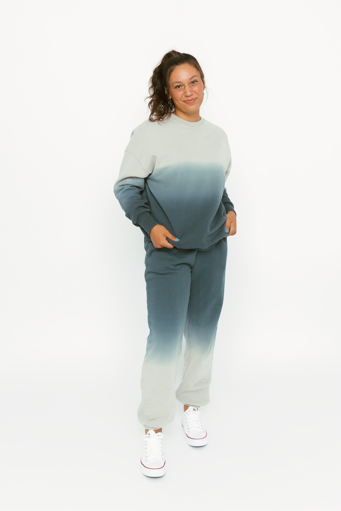 Adult Ombre Elevated Sweatpant - Night Fall