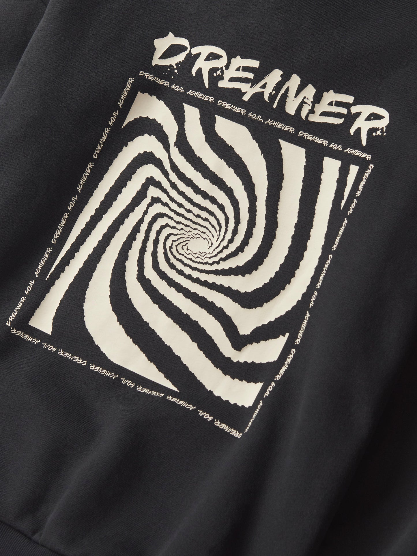 Adult Goal Achiever Crewneck - Black